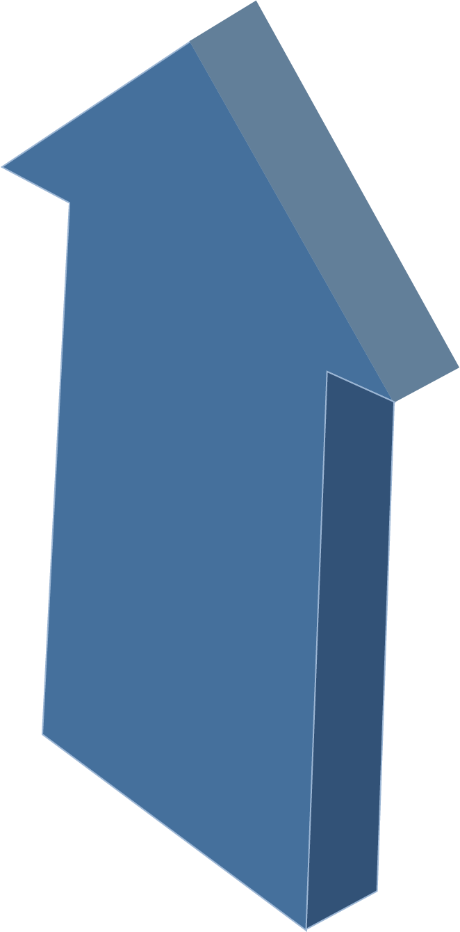 上方向を示す青い矢印